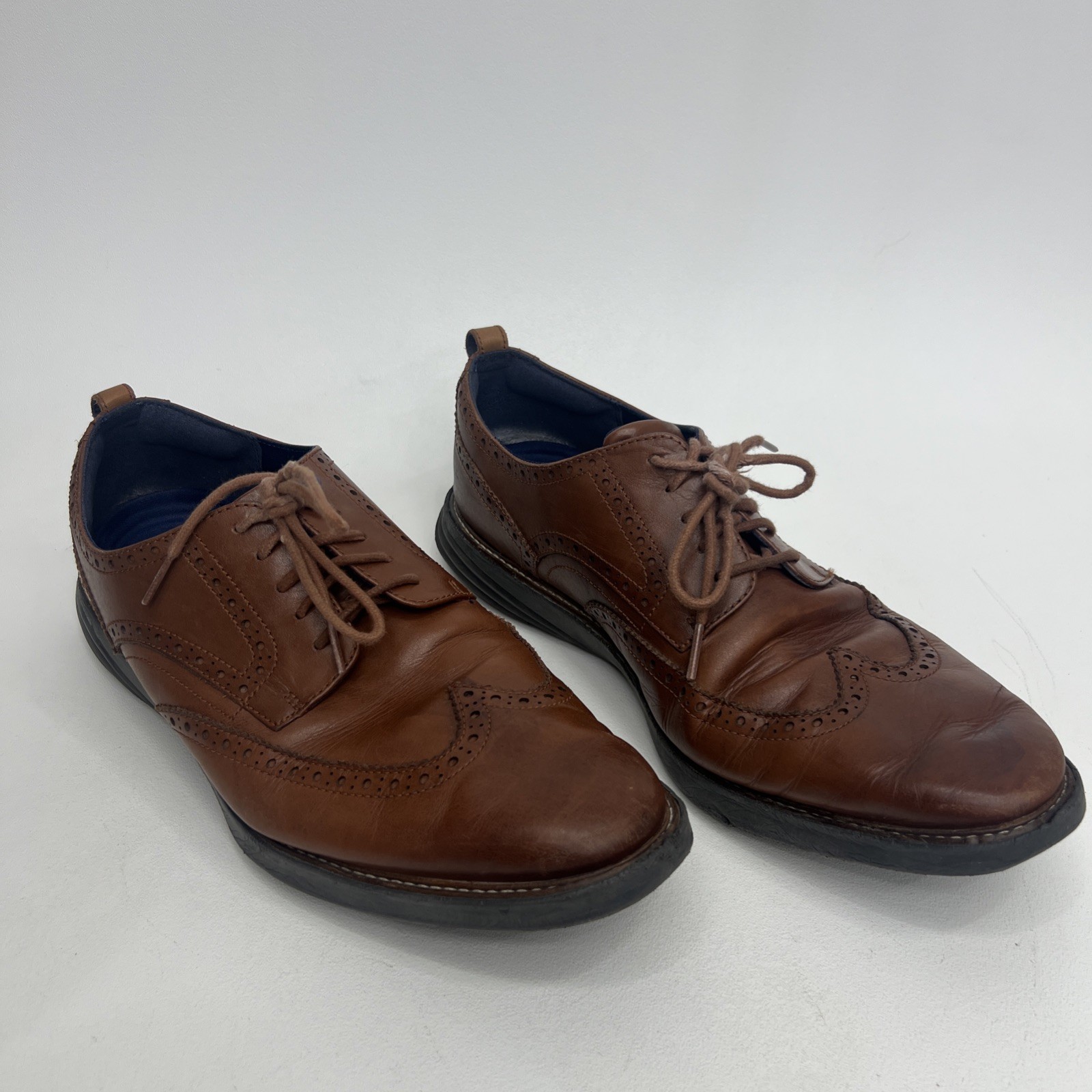 SAOLA Cole Haan GrandEvOlution Oxford Uomo 13 M Pelle Marrone Britannico Ala C26385
