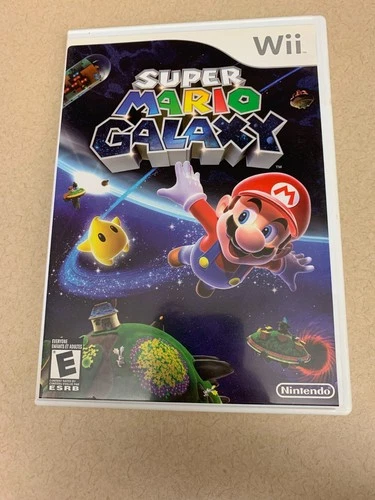 Super Mario Galaxy Game + Case + Manual Complete CIB Nintendo Wii (Pre-Owned)