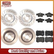 Brembo Front Rear Disc Brake Rotors Brake Pads For 2007 2008 Mercedes-benz Cl550