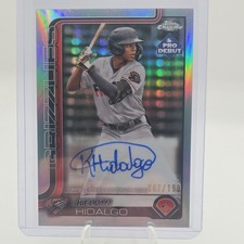 2025 Topps Pro Debut Chrome Kelvin Hidalgo Auto 67/199 Refractor ROCKIES