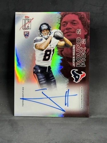 2025 Topps Signature Jayden Higgins Rookie Class Autographs (RAW)