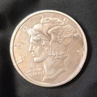 1 oz .999 Fine Silver Round Liberty Mercury Dime Design