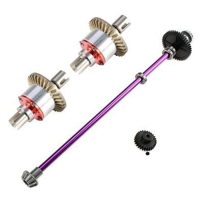 Differentialgetriebe Hauptmittelachse Antriebswelle für Wltoys 1/12 RC Car Auto