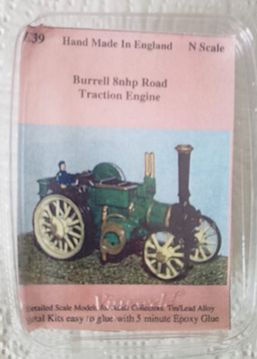 Langley E39 - Burrell - Dampf-Traktionslok - Dampfkraftwagen - Spur N - OVP