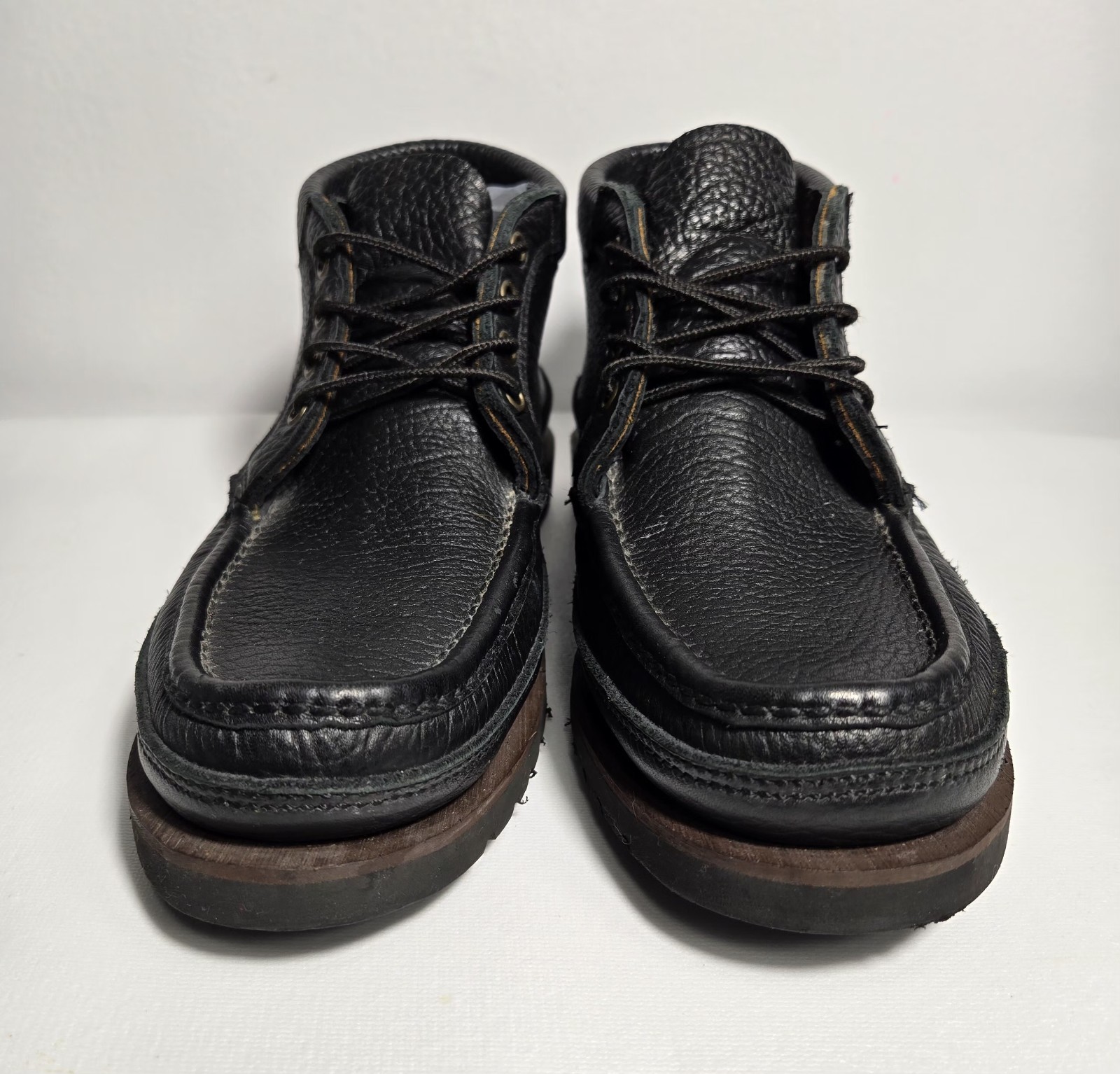 Rare Russell Moccasin Chukka Boots Men Size 10D- 10.5  Made In USA image 6
