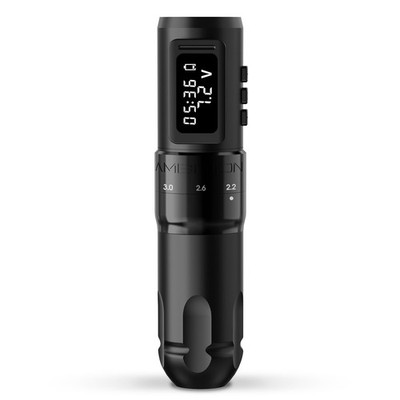 Wireless Tattoo Machine Adjustable Stroke 1800mAh LED Digital Ambition MARS-U