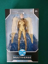 New Mcfarlane Wonder Woman 1984 Golden Armor DC Multiverse Action Figure