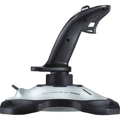 Logitech Extreme 3D Joystick kabelgebunden Schwarz