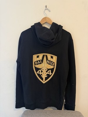 Balmain Embroidered Dagger 44 Hoodie Size L