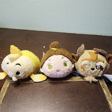 Disney Tsum Tsum Beauty and Beast 3.5  Plush Princess Belle, Lumiere,  Beast