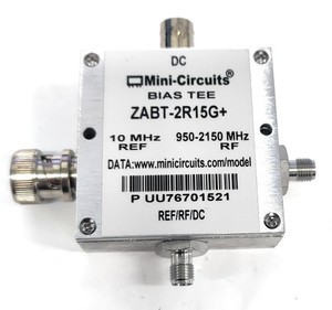 Mini-Circuits ZABT-2R15G+ Satellite MuxTee Bias-Tee/Diplexer 10-2150MHz BNC/SMA