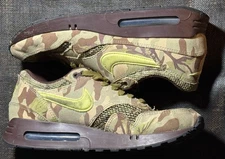 Nike Air Max 1 86 OG Big Bubble Camo Men’s Size 12 Light Lemon Twist Pre-owned