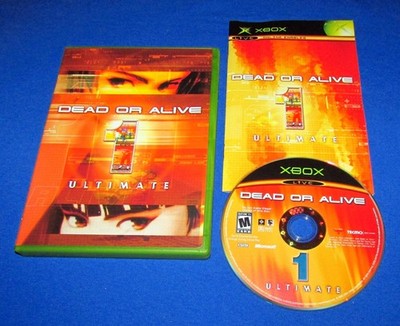 Dead or Alive 1 Ultimate (Microsoft Xbox) Complete Fast Shipping