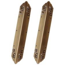 2Pcs Antique Solid Brass Corner Protectors 90 Angle Edge Vintage Protectors ...