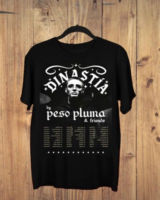 Peso Pluma Announces DINASTÍA Tour 2026 short sleeve shirt VK11528