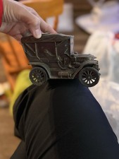 Banthrico 1910 Stanley Steamer Car Coin Bank Chicago Illinois