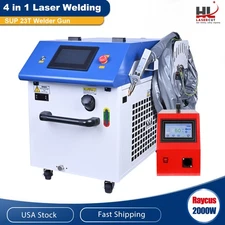 4 in 1 RAYCUS Peak 2000W Fiber Laser Welding Machine Laser Welder Cutter Cleaner
