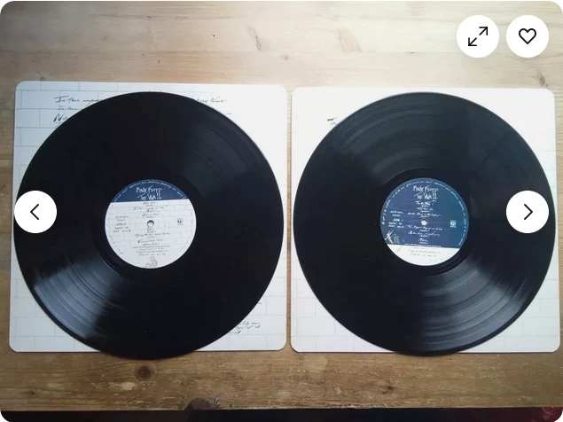 2lp.pink floyd,the wall-1979-holland.double album vinyles ex . - Photo 3/4