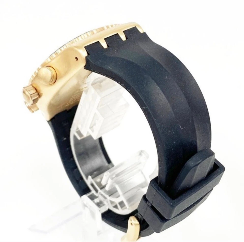 Reloj Swatch Irony Cronógrafo YVG410 Cuarzo Hombre Acero Inoxidable Esfera Negra Foto 4 de 4