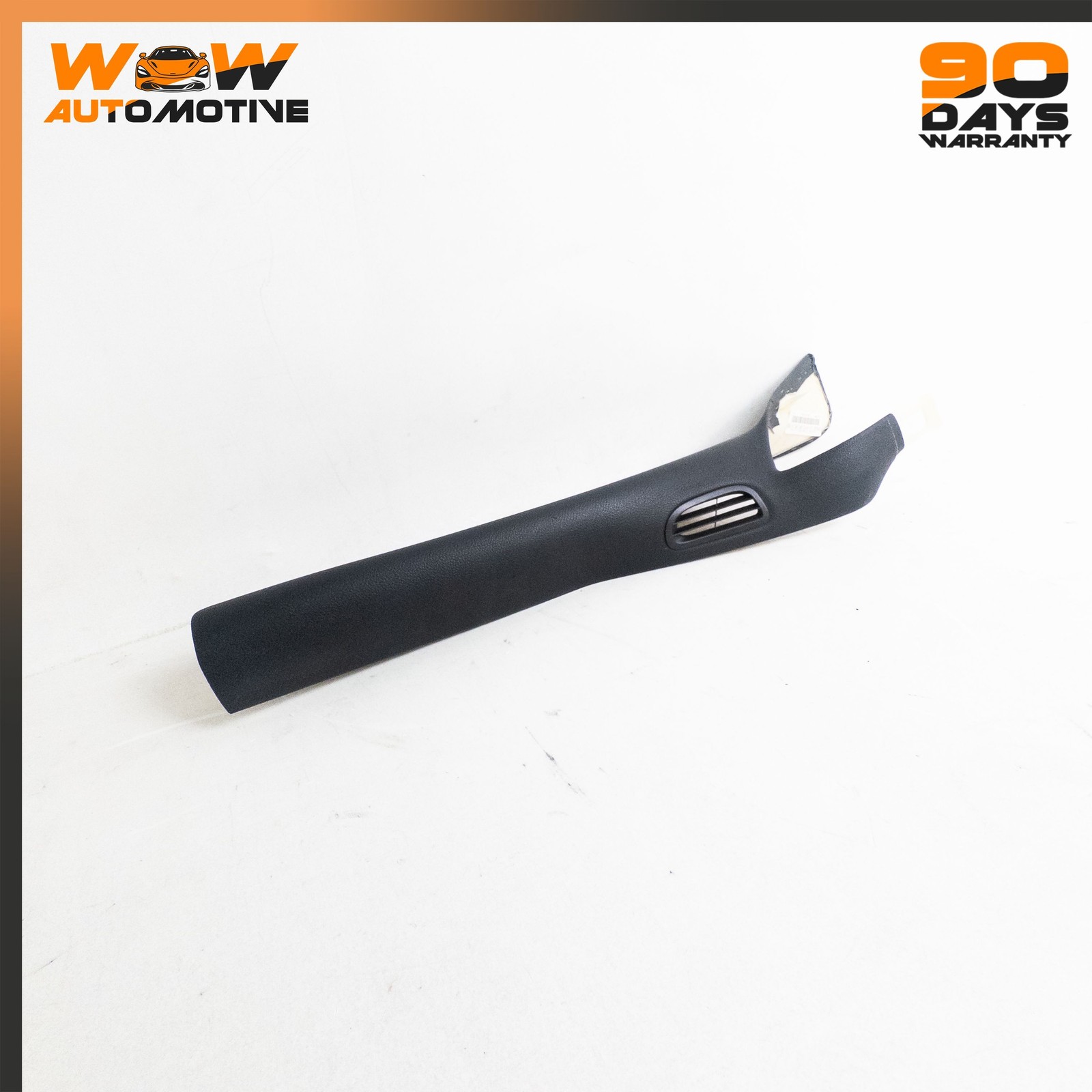 05-13 CHEVROLET CORVETTE C6 FRONT LOWER LEFT DRIVER SIDE PILLAR TRIM BLACK OEM