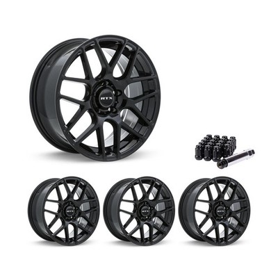 5x114.3 Set of 4 20'' Rims Black Alloy Wheel fits 2011-13 Infiniti M37, OEK0 RTX