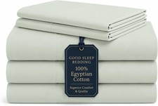 Split King Sheets Sets for Adjustable Bed, 5 Piece, 100 Egyptian Cotton Sheets
