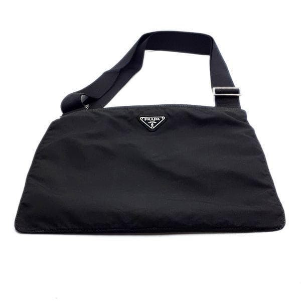 Prada SANGLE Shoulder Bag Triangular Plate Metal … - image 5