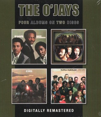 O'jays Back Stabbers / Ship Ahoy / Survival / Family Reunion CD Europe Bgo 2025