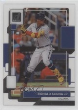 2022 Panini Chronicles Clearly Donruss Ronald Acuna Jr #37 ut4