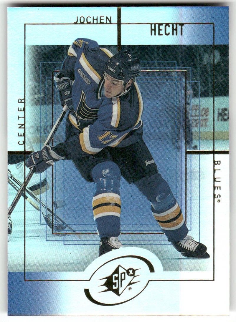 1999-00 SPx #136 Jochen Hecht St. Louis Blues Rookie