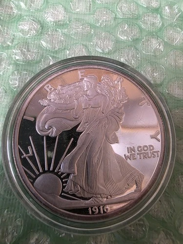 2 OZ .999 FINE SILVER ROUND