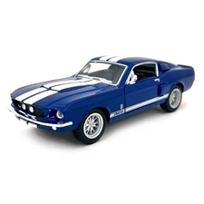 - 1967 Ford Shelby Mustang GT500 1:38 Scale 5" Die Cast Metal Model Toy Muscl...