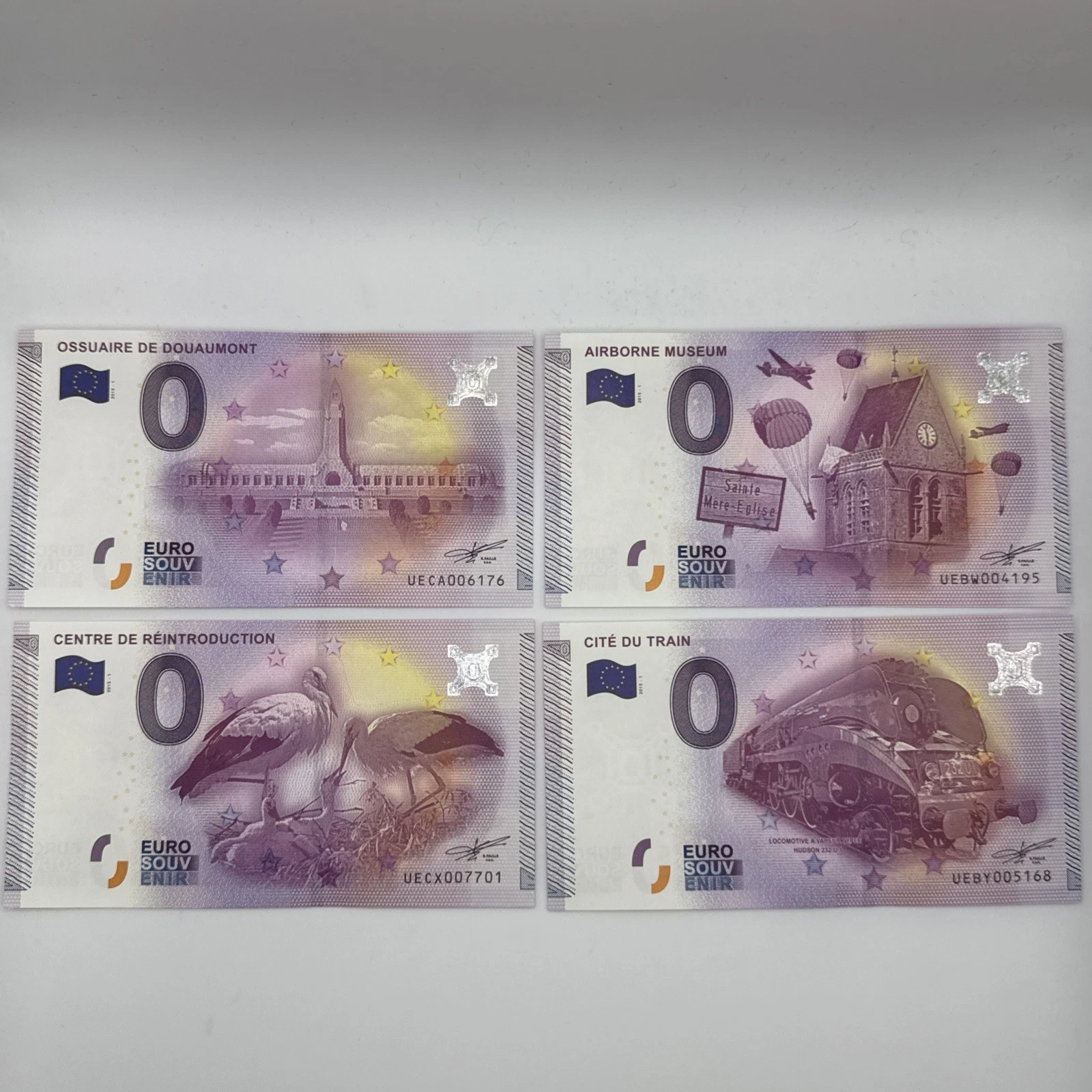 Billet  Zéro 0 € Euro Touristique / Souvenir  2015
