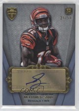 2012 Topps Supreme Rookie Auto Blue 25/50 Mohamed Sanu #SRA-MS Auto id4