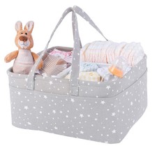 QiANBiRD Baby Diaper Caddy Organizer Storage Basket for Girl Boy Shower Gifts...