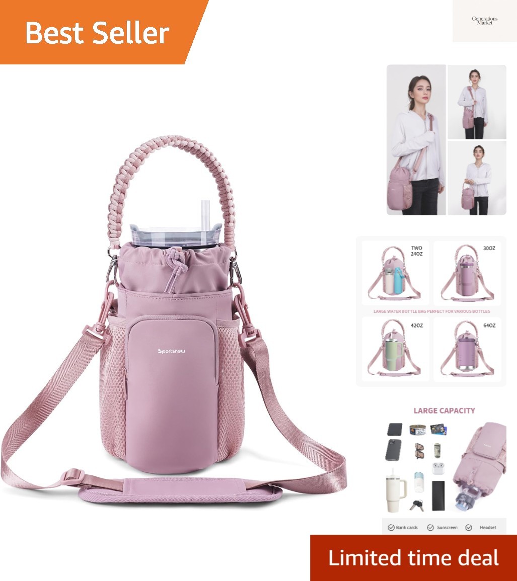 Bag For 32/42/64oz Water Bottle,water Bottle Holder Carrie...