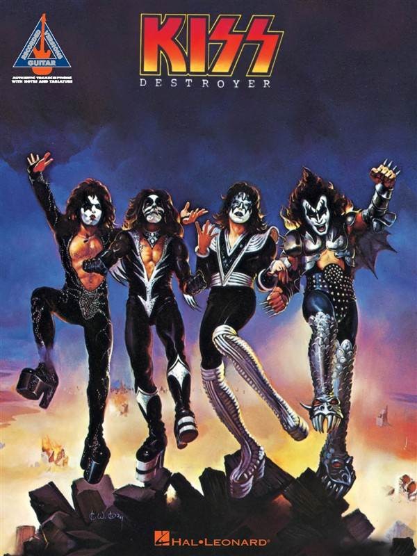 Kiss - Destroyer Book [Softcover] Guitar Hal Leonard