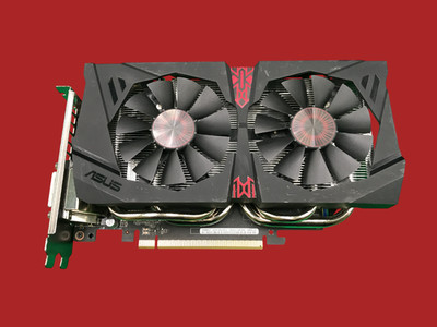 ASUS NVIDIA GeForce GTX 960 Graphics Card STRIX-GTX960-DC2-2GD5, Used
