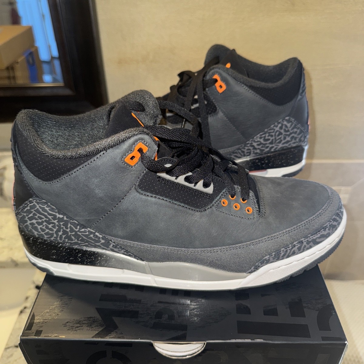 Air Jordan 3 Fear Pack ブラック 29cm 美品 Nike Air Jordan 3 Retro 