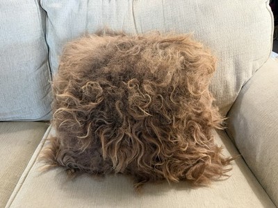 Icelandic Sheepskin Decorative Pillow 16 x16 