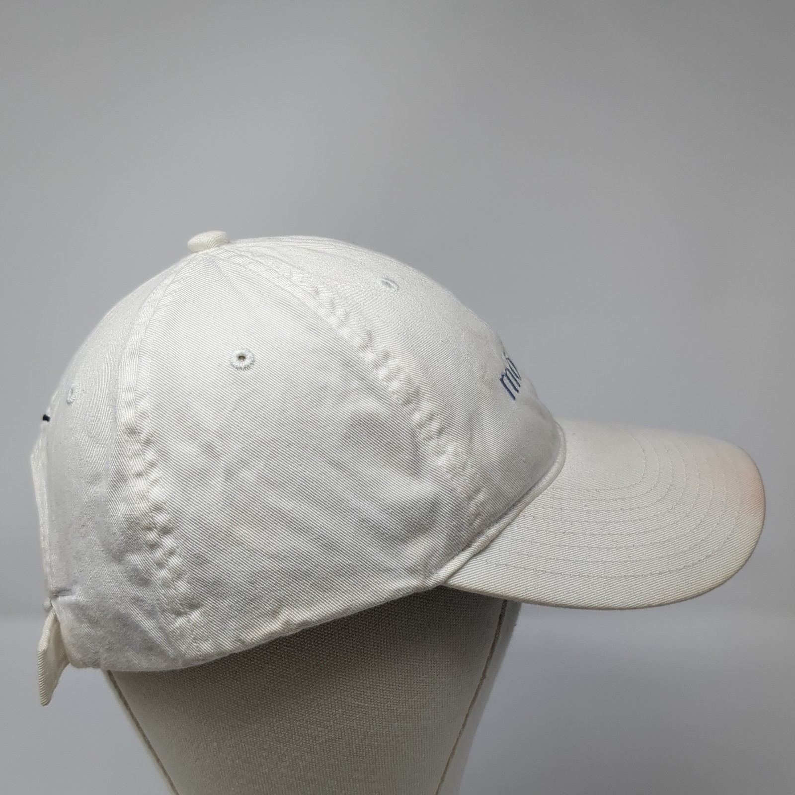 Modis Slideback Hat Solid White One Size Adjustab… - image 5