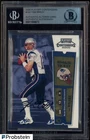 2000 Playoff Contenders Rookie Ticket #144 Tom Brady RC ON CARD AUTO BGS BAS