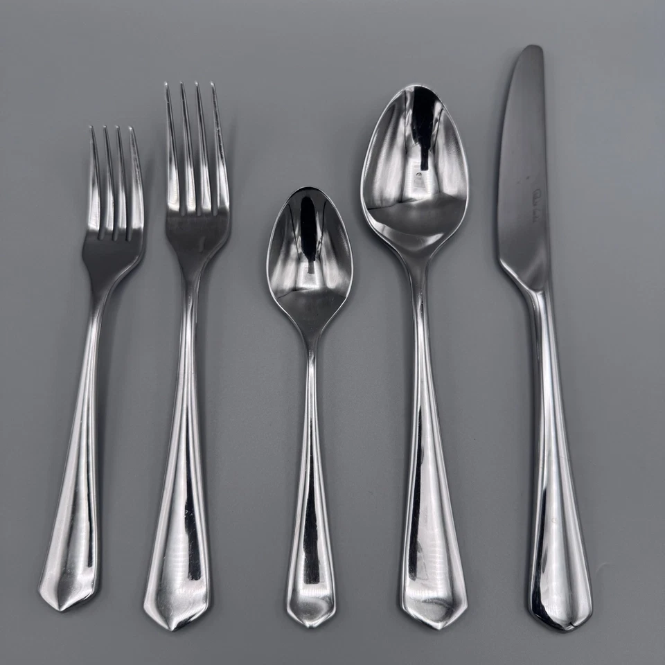20 Pc Robert Welch Westbury Williams Sonoma RBW8 Stainless Flatware Svc for 4 - Image 2 of 4