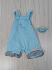 Luvabella Luva Beau Boy Doll Outfit Blue Overalls Pacifier set