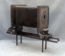 SINAR A1/ALPINA 4X5 CAMERA BODY WITH LENSBOARD CASE