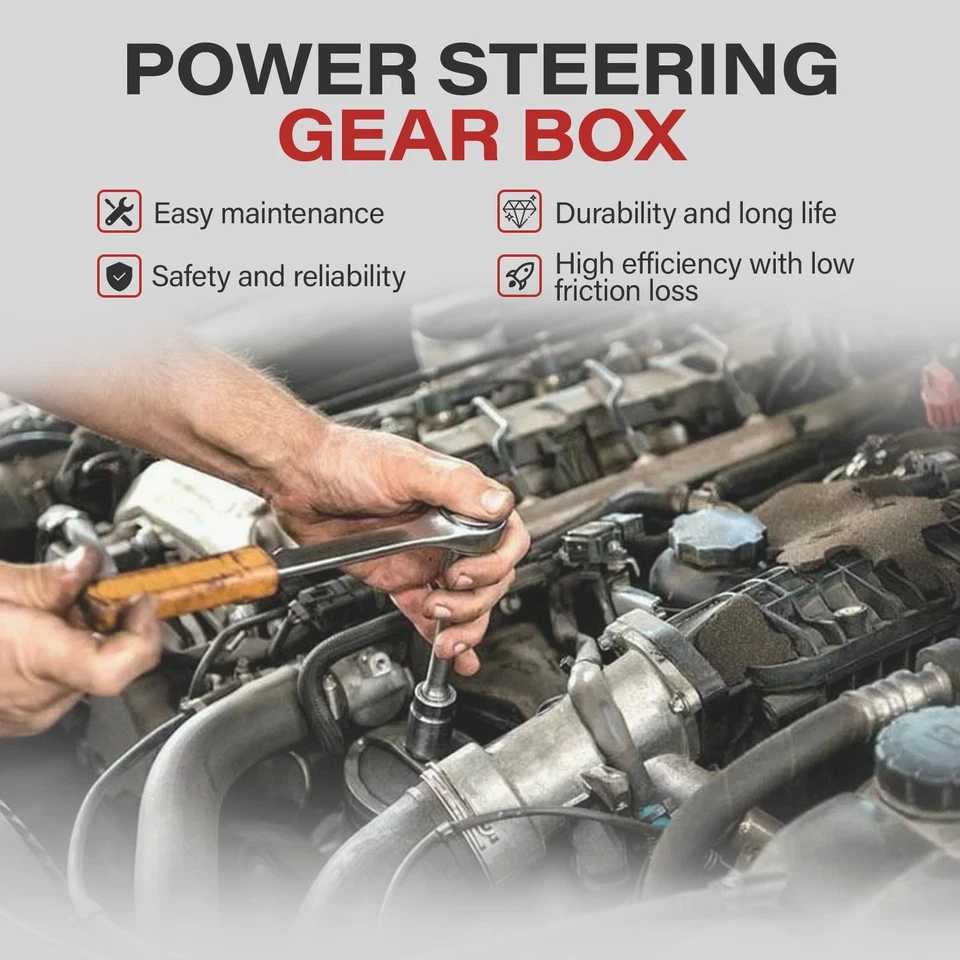 Power Steering Gear Box For 99-00 Chevrolet Silverado C2500 K2500 Suburban Tahoe - Image 2 of 4