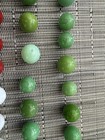 Original Antique Vintage Old Marbles  Swirl Agate? Jade Red White Blue Lot 34 — photo 3