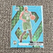 Panini Mosaic 2024-25 Derrick White #66 Blue Prizm /75 Boston Celtics NBA