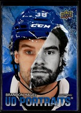2025-26 Upper Deck Series 1 UD Portraits Speckle #P-7 Brandon Hagel
