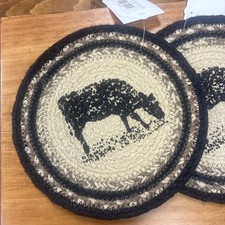 Charcoal Cow Jule Trivet